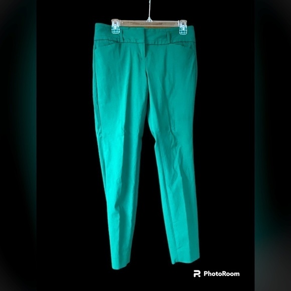 The Limited size 4 Kelly green dress pants - Picture 1 of 7